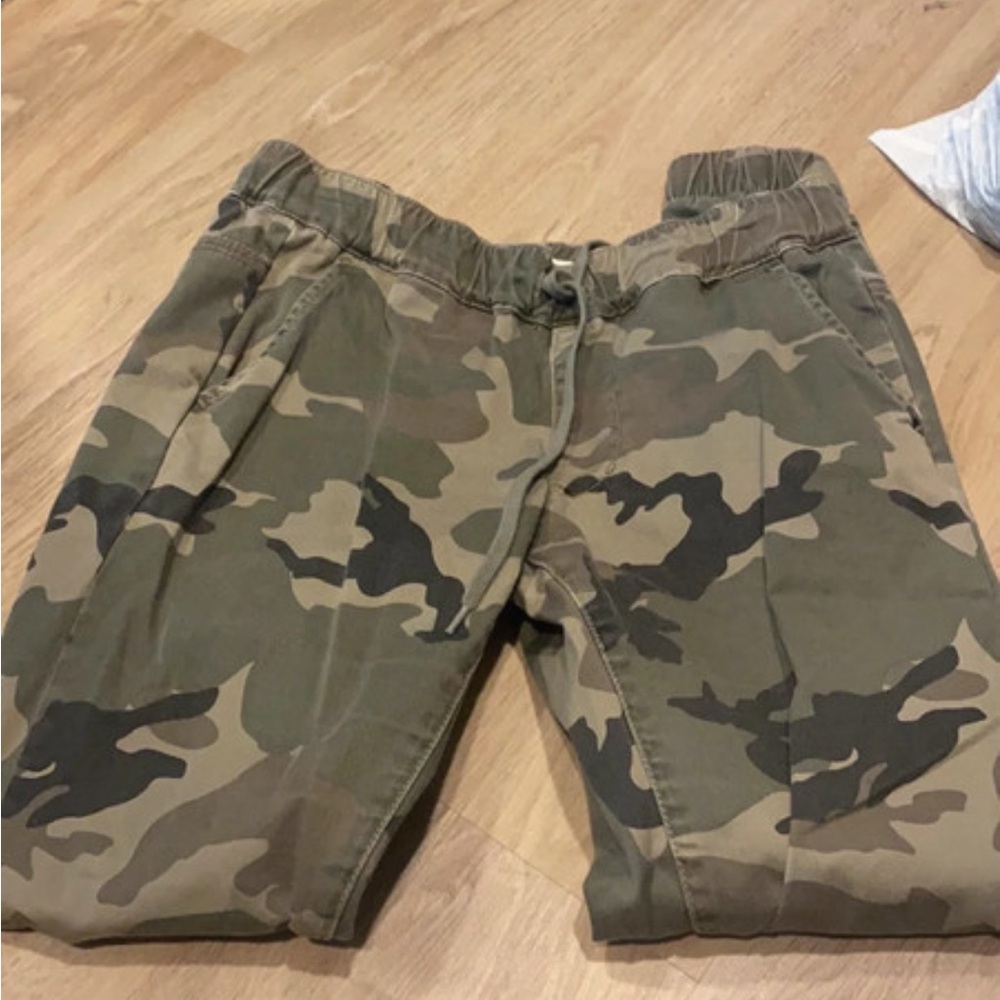 Camo Jean joggers